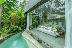 Deluxe Suite, Private Pool, Valley View | Free minibar items, in-room safe, iron/ironing board, free WiFi - Utopia Concept Bali Adults Only (Ubud)