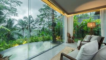 Junior Suite, Private Pool, Valley View | Interior