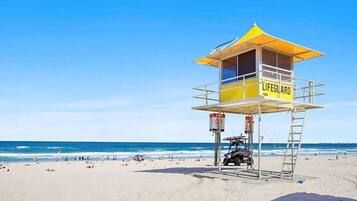 Beach nearby, beach towels