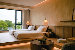 Deluxe-Doppelzimmer, Hügelblick | Kostenloses WLAN
