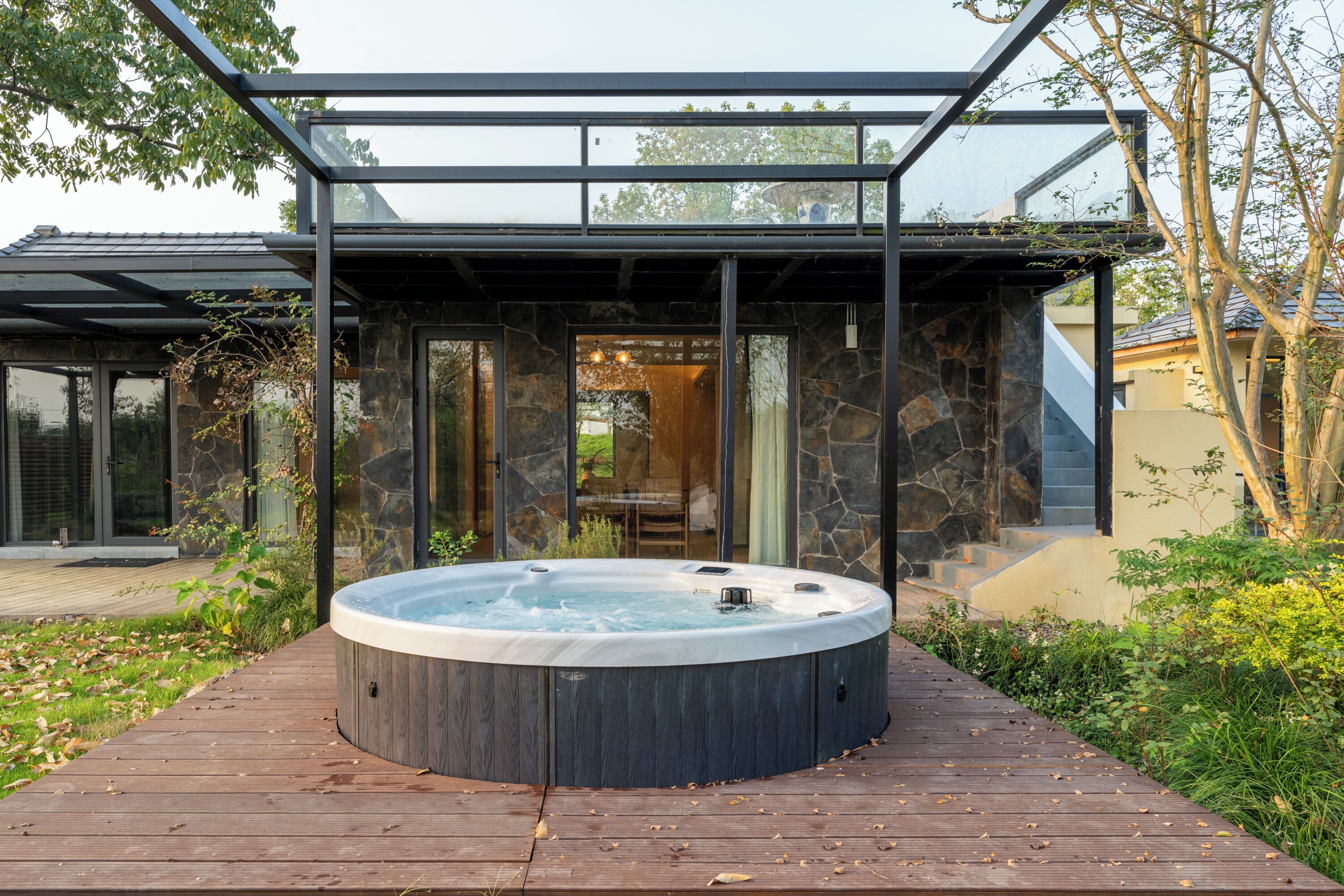 Signature Quadruple Room, Courtyard View | Terrace/patio