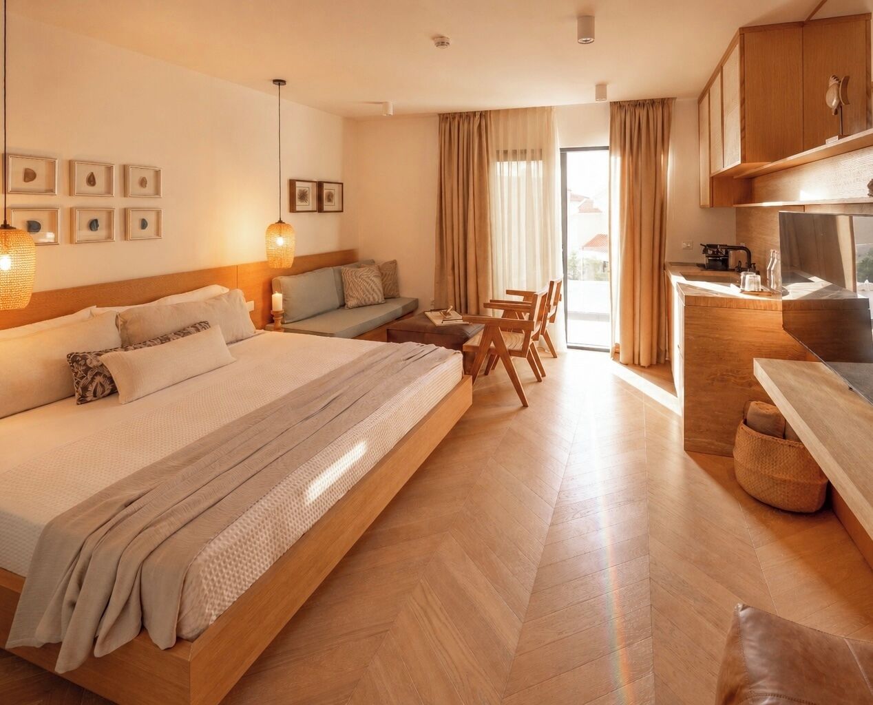 Appartement Signature, balcon, vue mer