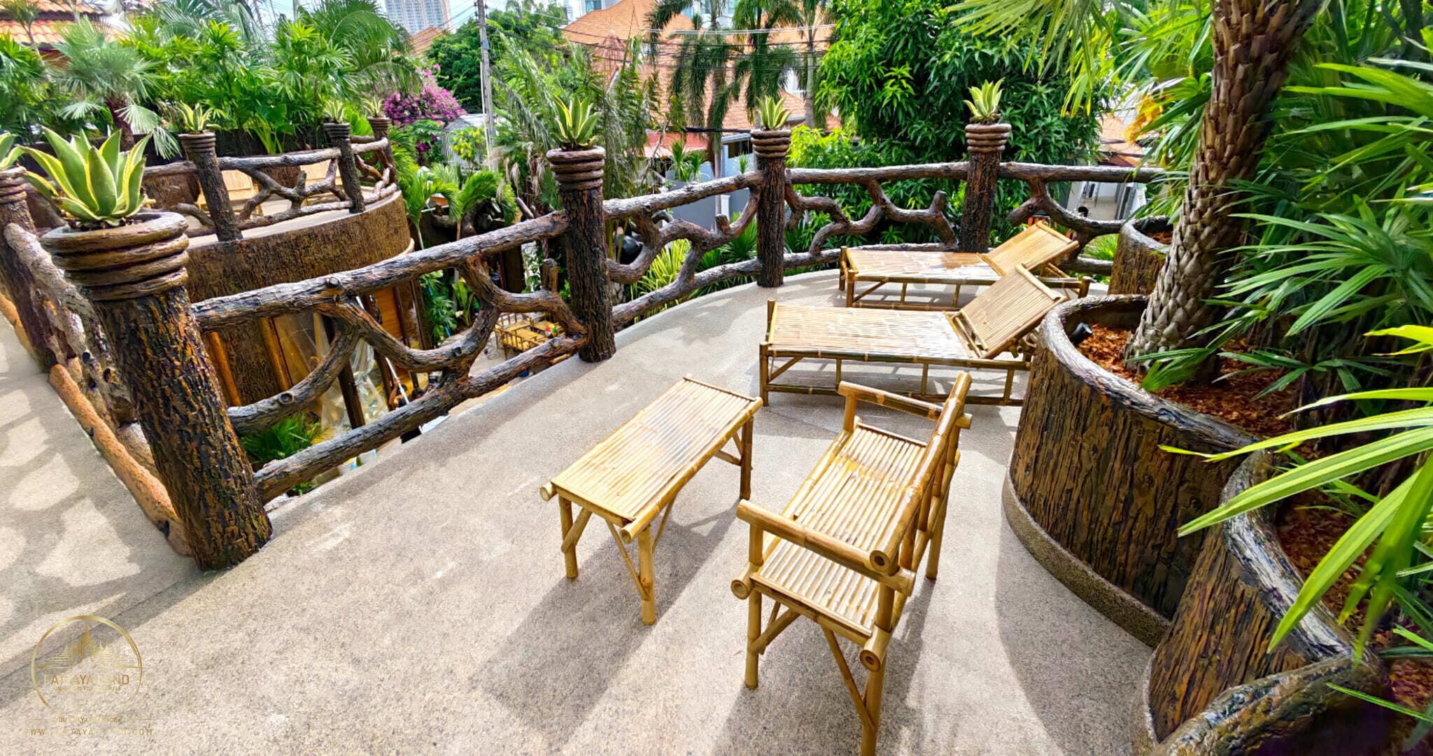 Luxury-Villa, eigener Pool | Terrasse/Patio