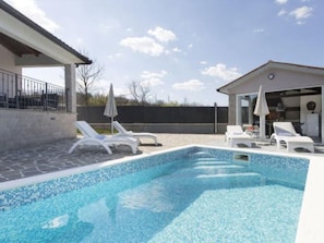 Beheizter Pool