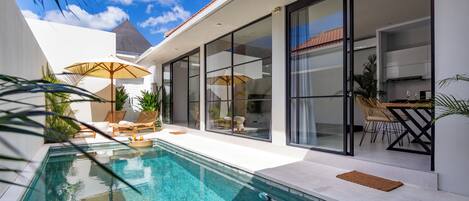Villa Luxe, vue piscine | Piscine