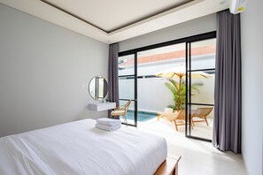 Luxury Villa, Pool View | View from room - Letto Villas (Kuta Utara)