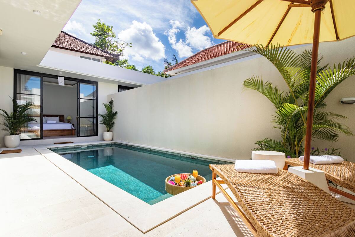Biệt thự Cao cấp, quang cảnh hồ bơi | Hồ bơi riêng