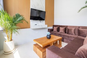 Villa Exclusive, vue piscine | Coin séjour