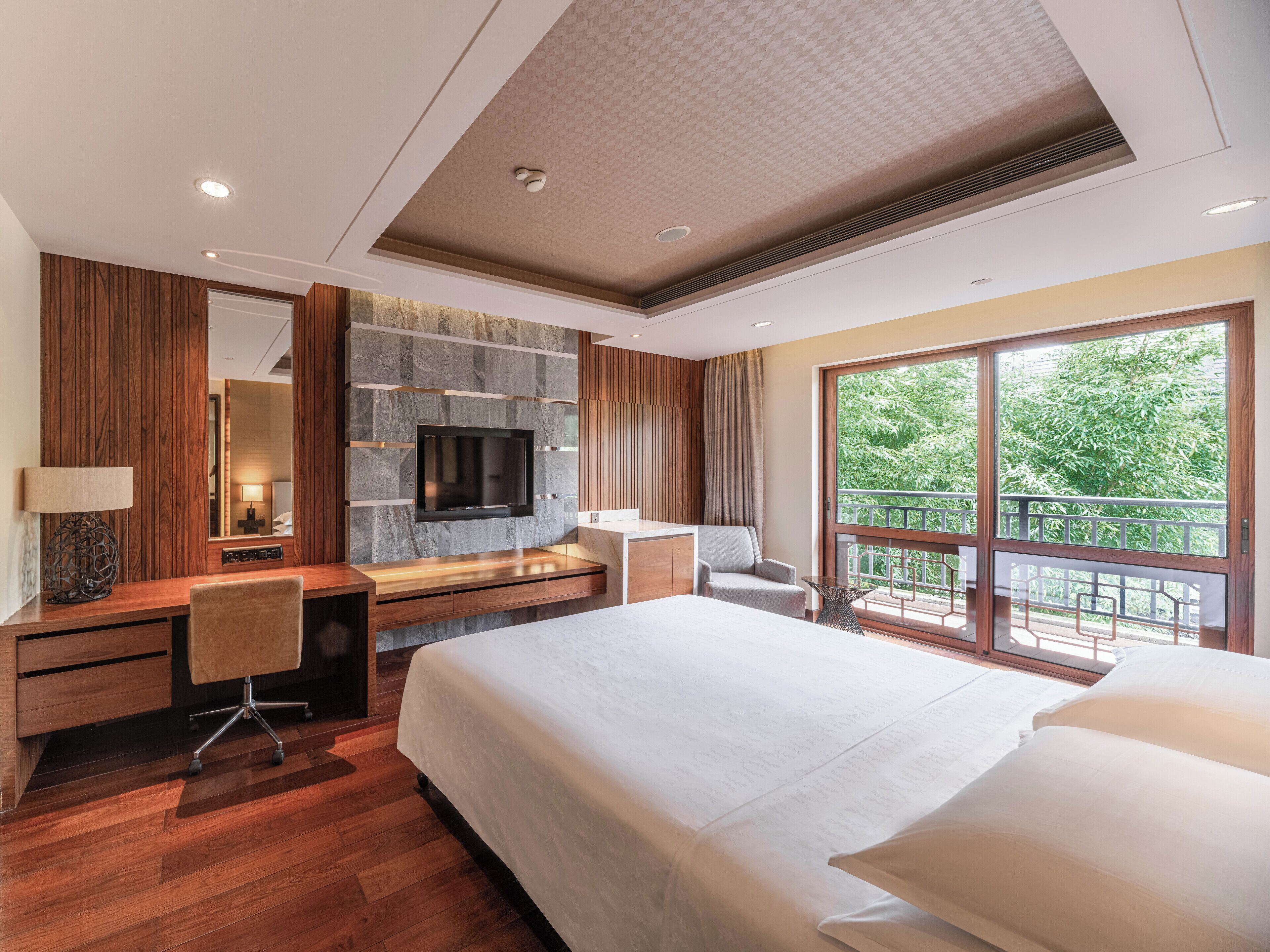 บ้านพักสำหรับครอบครัว, วิวสวนหย่อม | ตู้นิรภัยในห้องพัก, ผ้าม่านกันแสง, เตารีด/โต๊ะรีดผ้า, Wi-Fi ฟรี
