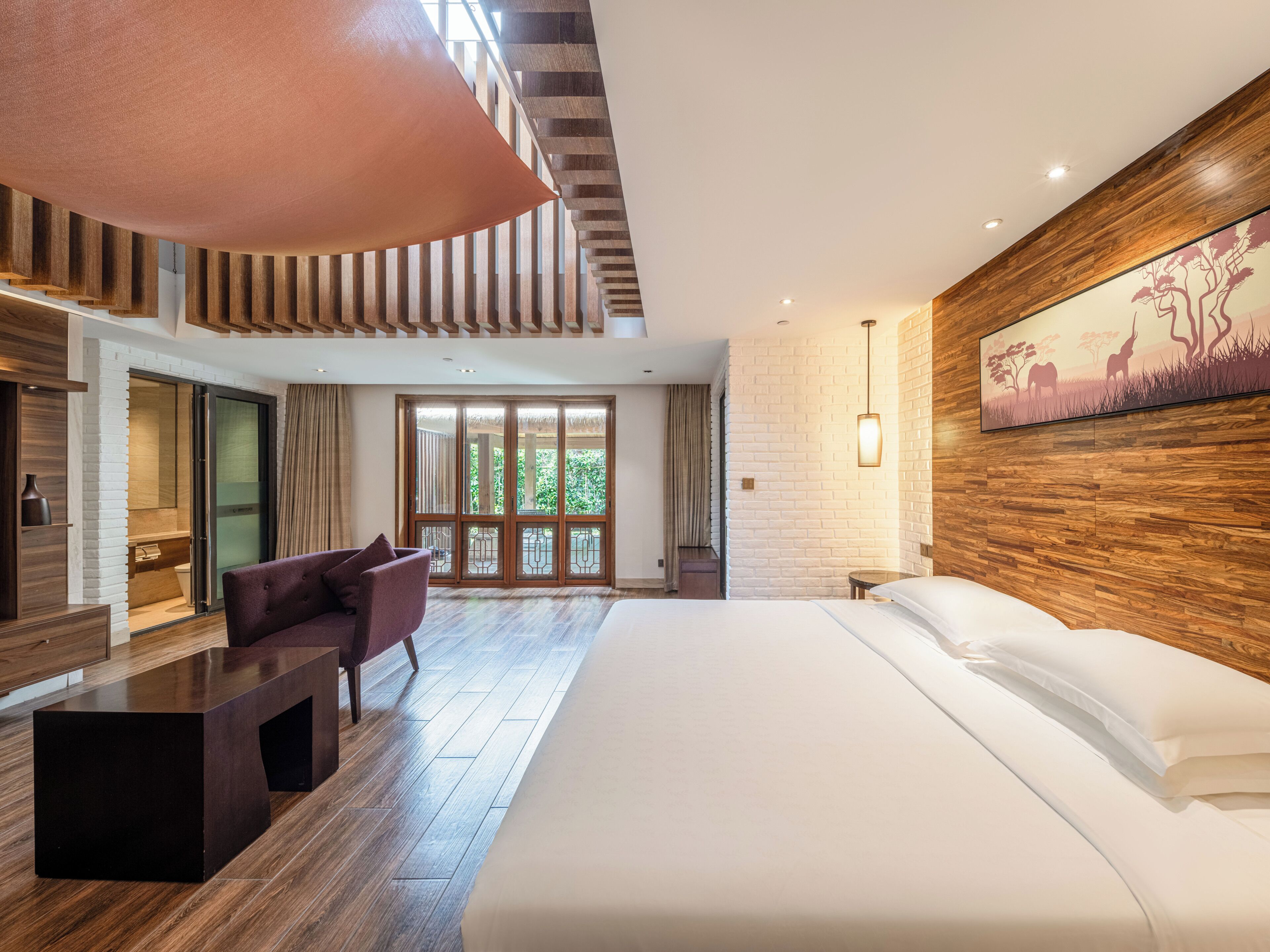 ห้องดีลักซ์ดับเบิล, วิวสวนหย่อม | ตู้นิรภัยในห้องพัก, ผ้าม่านกันแสง, เตารีด/โต๊ะรีดผ้า, Wi-Fi ฟรี