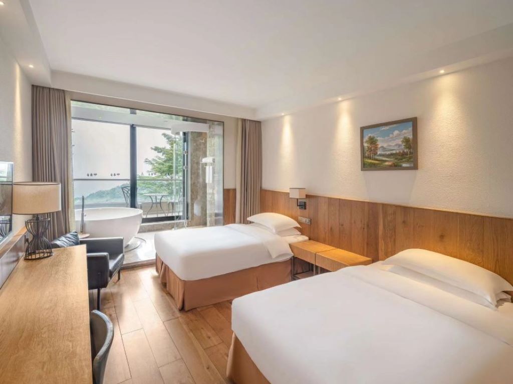 Comfort Twin kamer, uitzicht op heuvels | Gratis wifi