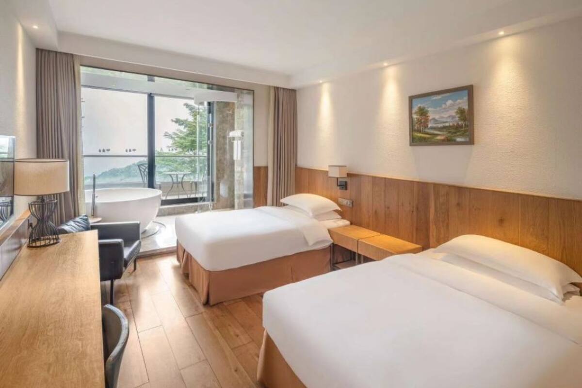 Kamar Twin Comfort, pemandangan bukit | Wi-Fi gratis