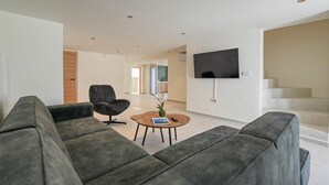 TV, fireplace - Dalias 8 pax - Benitachell, Costa Blanca (Benitachell)