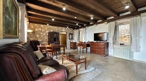 Living area - Historic Bay View Retreat with Terrace & Private Parking (Herceg Novi)