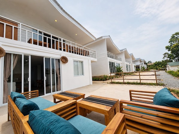 Family Villa, Balcony, Hill View | Terrace/patio