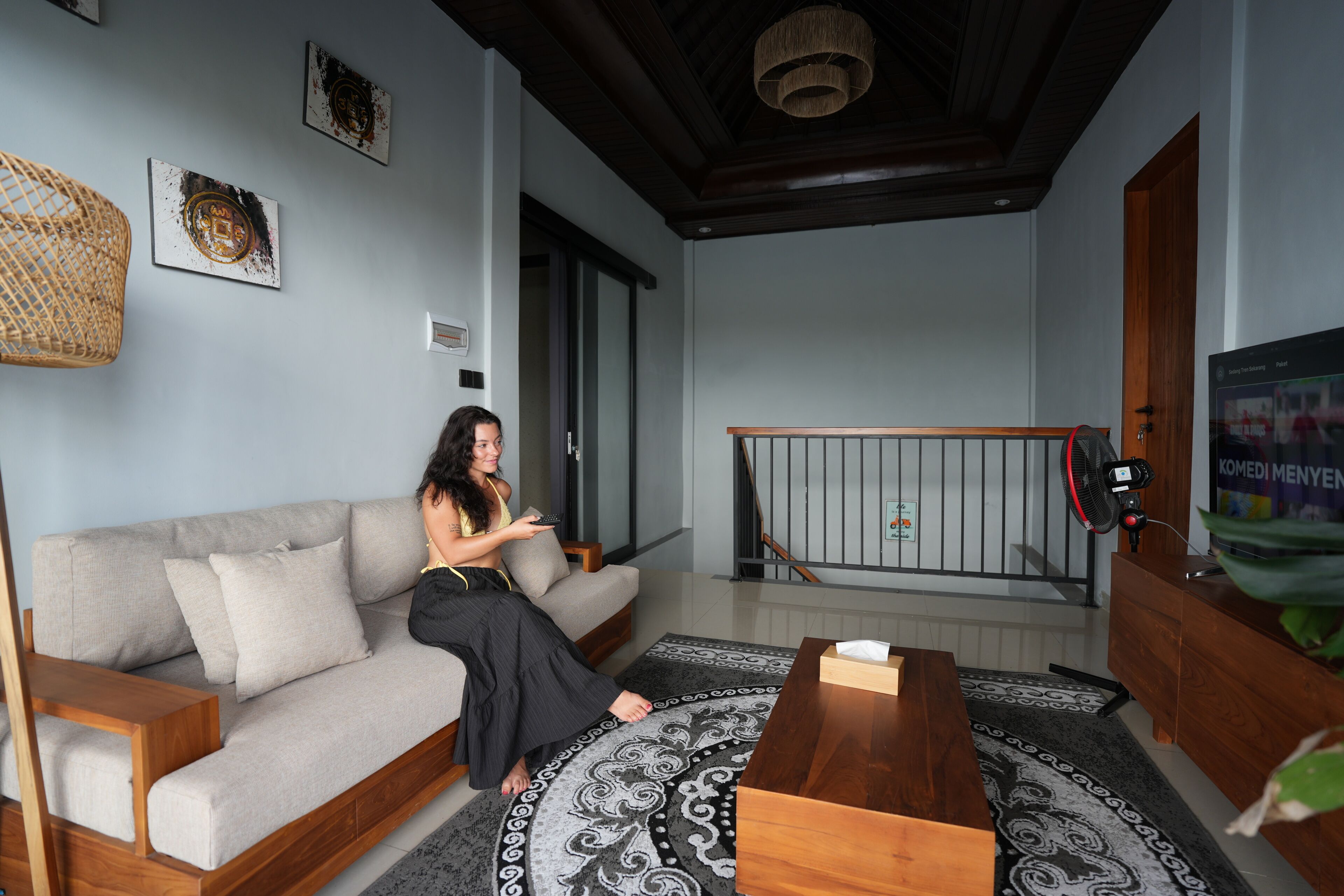 Vila, 5 kamar tidur, pemandangan kolam renang | Lobi
