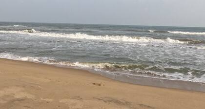 50 mtrs to the beach | A calm, coastal, private bungalow