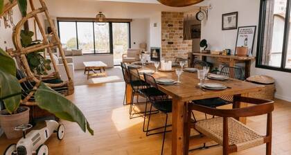 Villa sea view- Garden & summer kitchen- Video projector