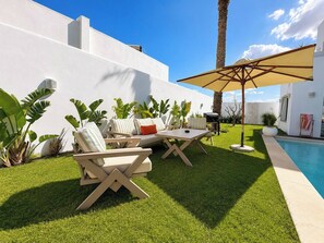 Outdoor dining - Villa Hanine S3 Piscine (Hammamet)