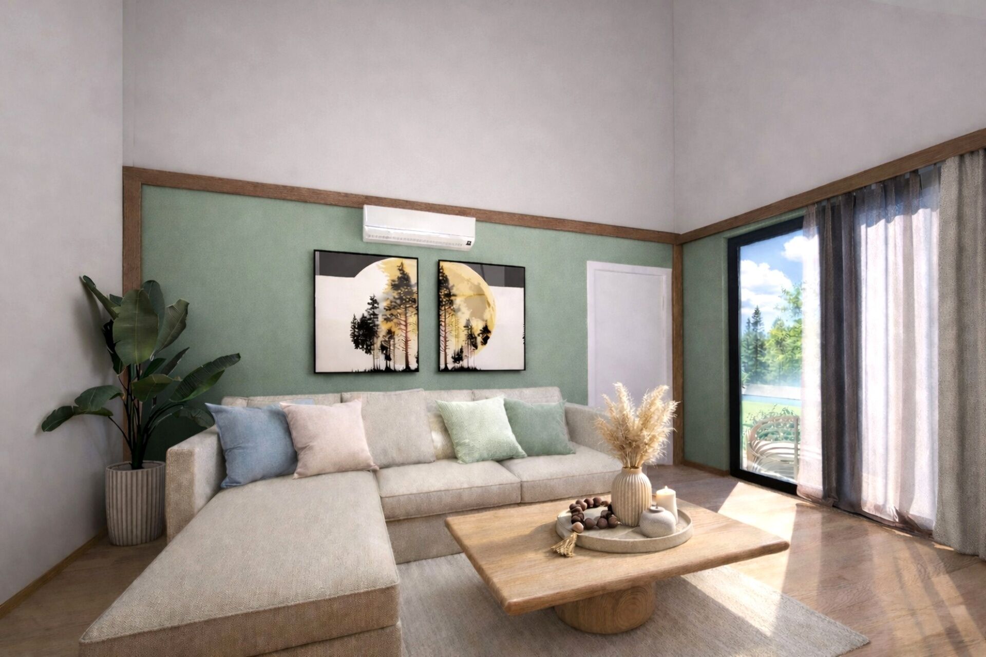 Superior Suite, Garden View | Living area