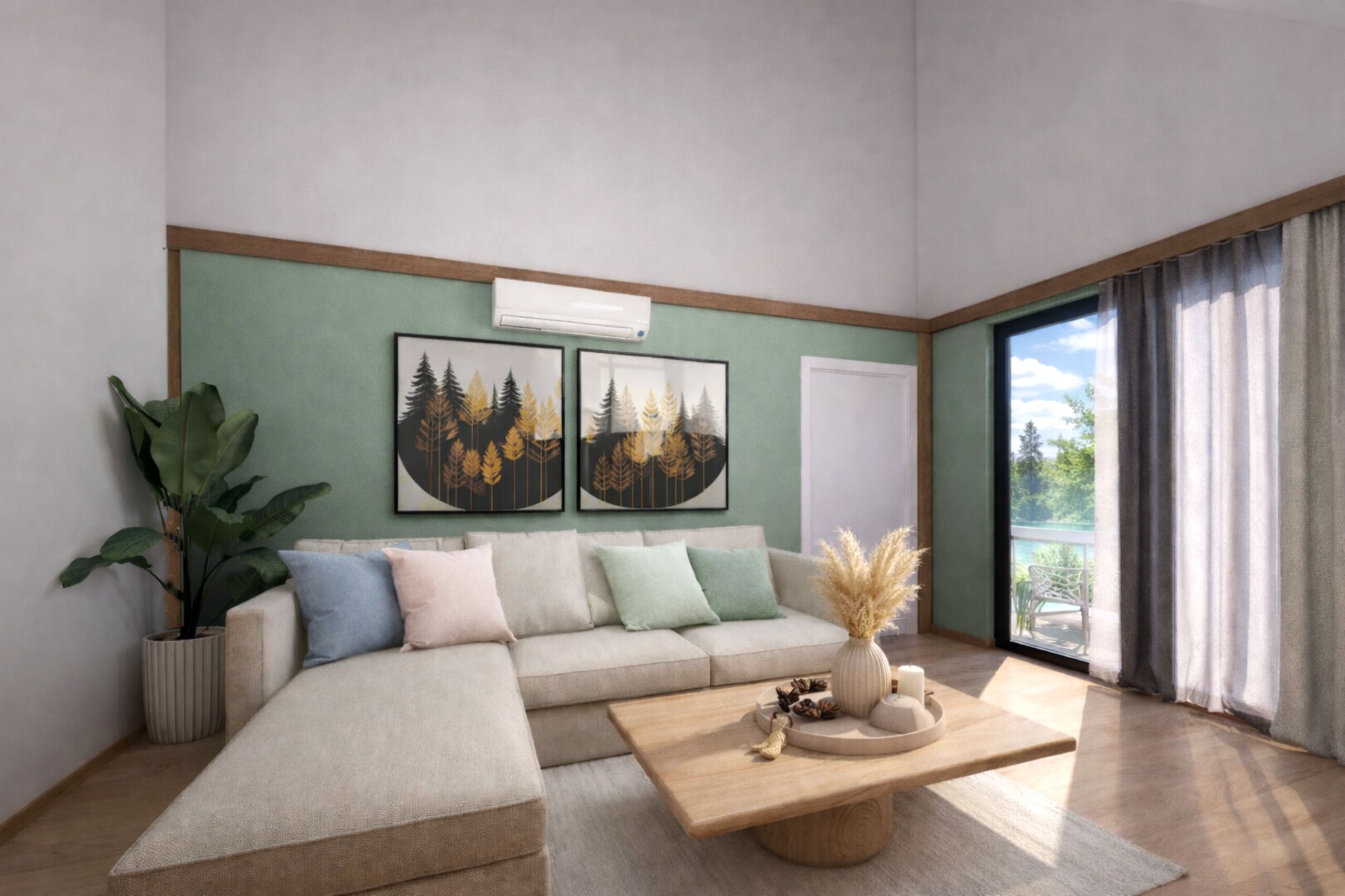 Superior Suite, Garden View | Living area