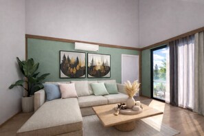 Living area - Grand Piramit Kanyon Hotel (Pinarbasi)