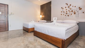 Dreibettzimmer, Stadtblick