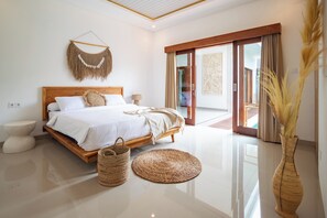 Vila superluxo, vista para a piscina | Roupas de cama de algodão egípcio, roupas de cama premium