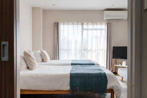 1 chambre, bureau, Wi-Fi gratuit, draps fournis