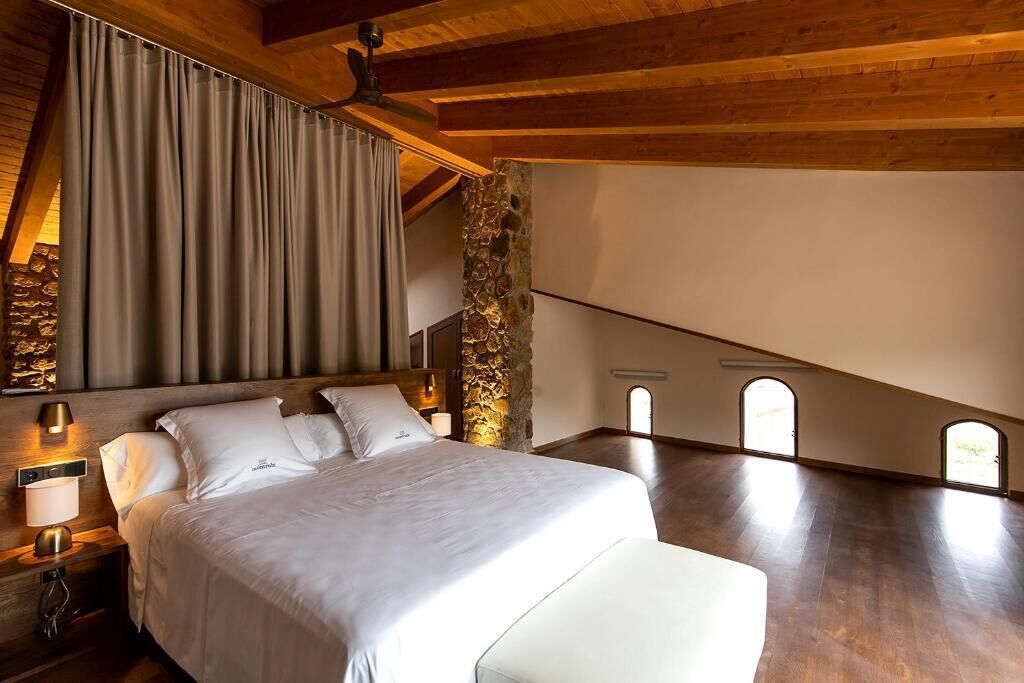 Suite, balcon, vue montagne