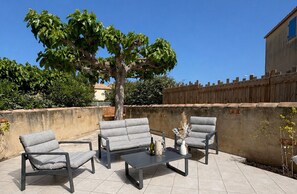 Terrace/patio - Escales du Sud - Frontignan Plage - 50m from the beach (Frontignan)