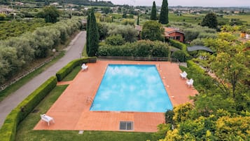 Seasonal outdoor pool