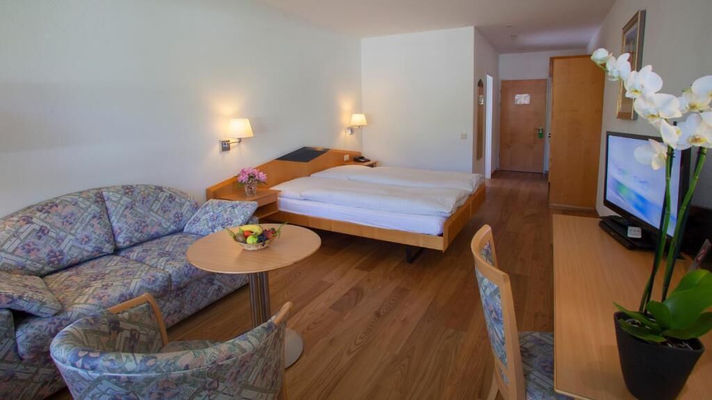 Superior Double Room, Balcony, Pool View | In-room safe, blackout drapes, iron/ironing board, free WiFi