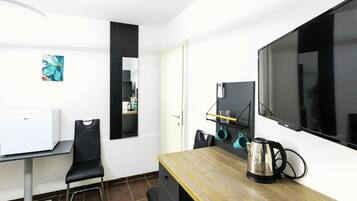 Kamar Single | Wi-Fi gratis dan seprai linen