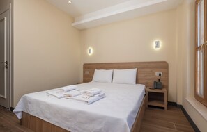 Economy kamer, uitzicht op tuin | Gratis wifi