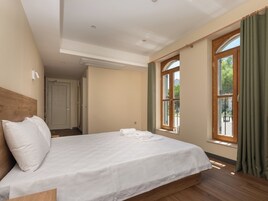 Quarto luxo, vista para o jardim | Wi-Fi de cortesia