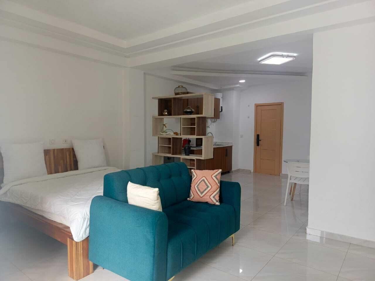 Studio Comfort, balkon, pemandangan kota | Interior