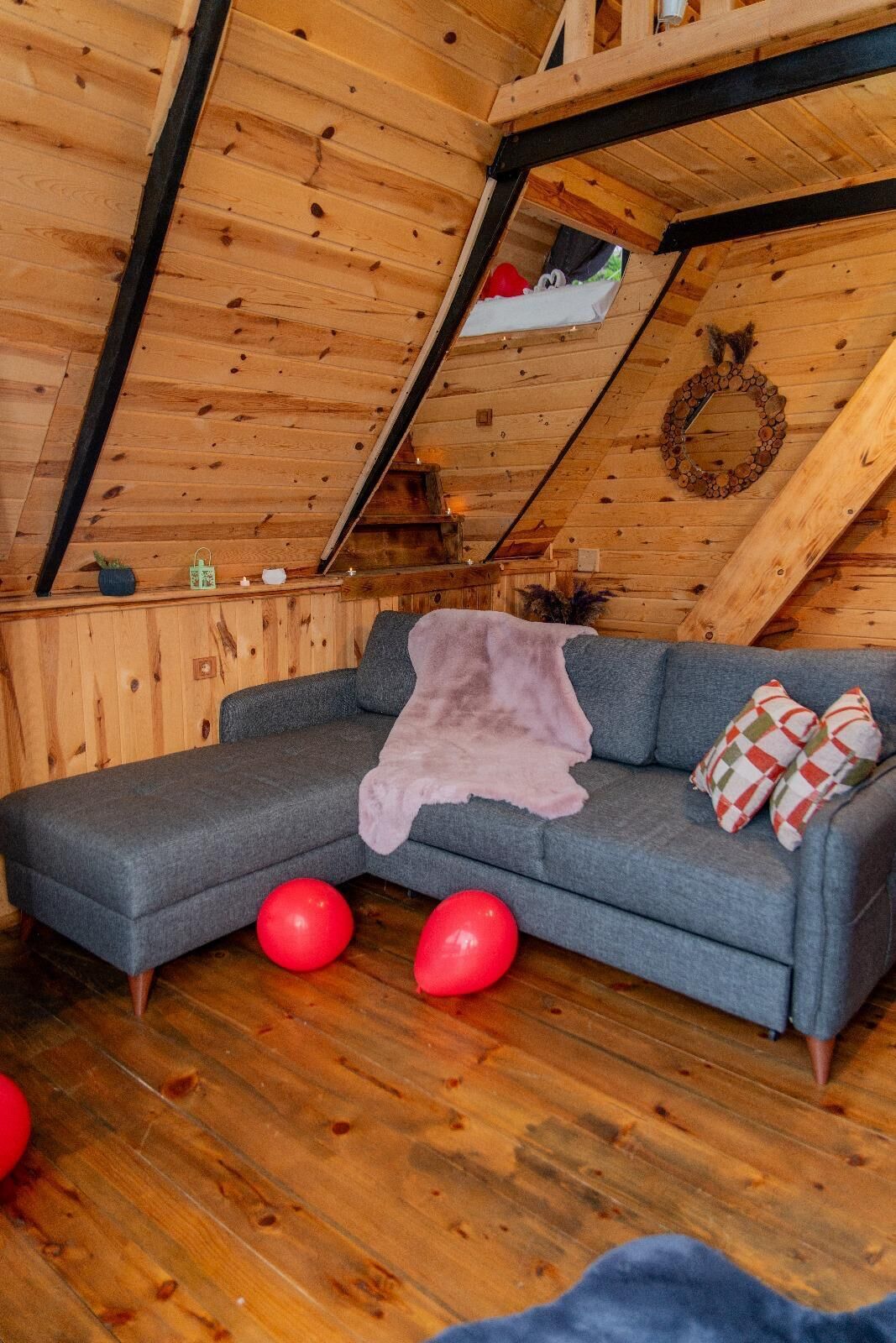 Bungalow – deluxe, sjøutsikt | Oppholdsområde