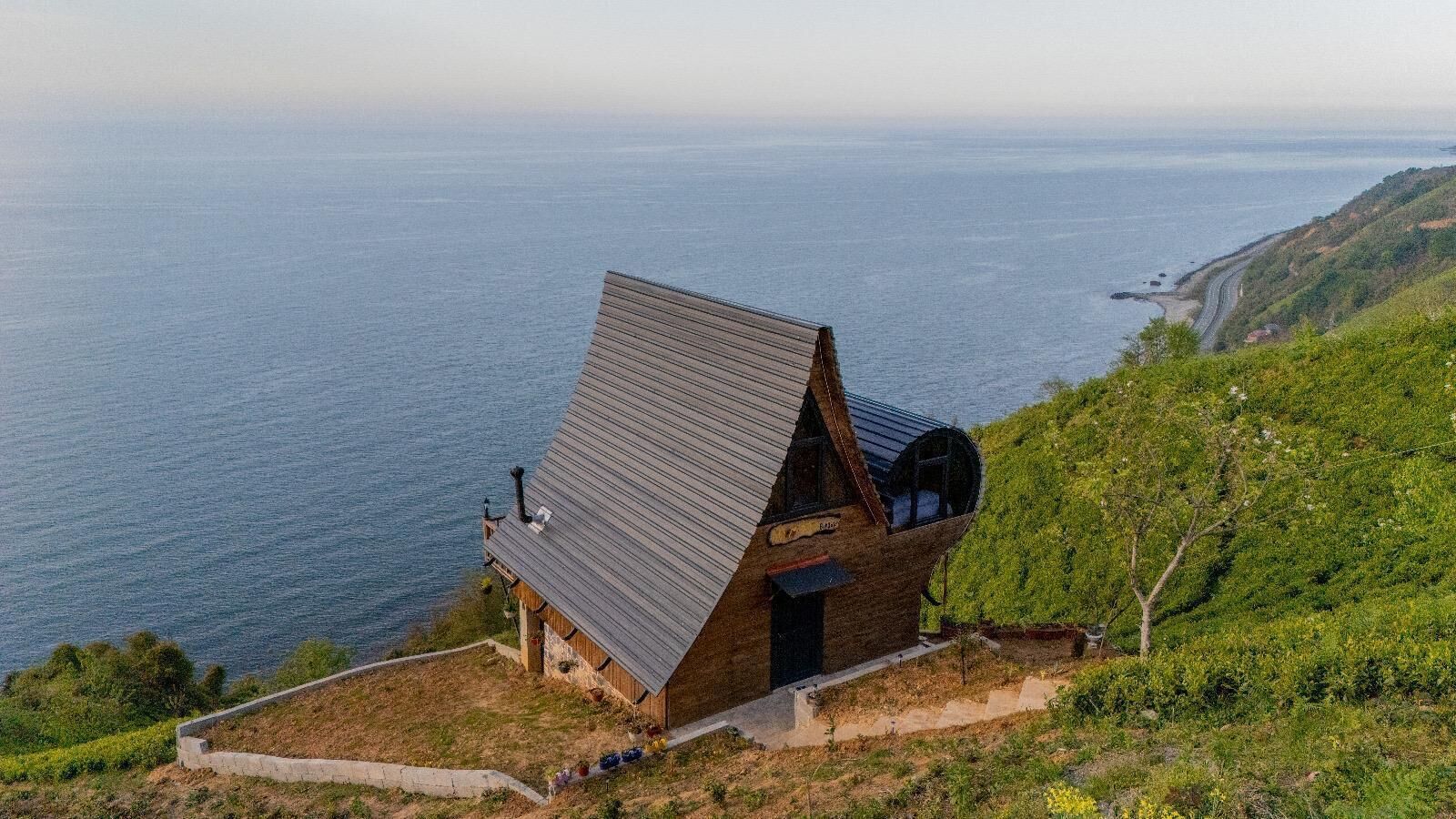 Deluxe bungalow, uitzicht op zee | Exterieur