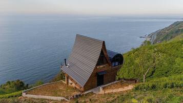 Deluxe bungalow, uitzicht op zee | Exterieur