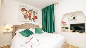 Literie de qualité supérieure, couette en duvet d'oie
