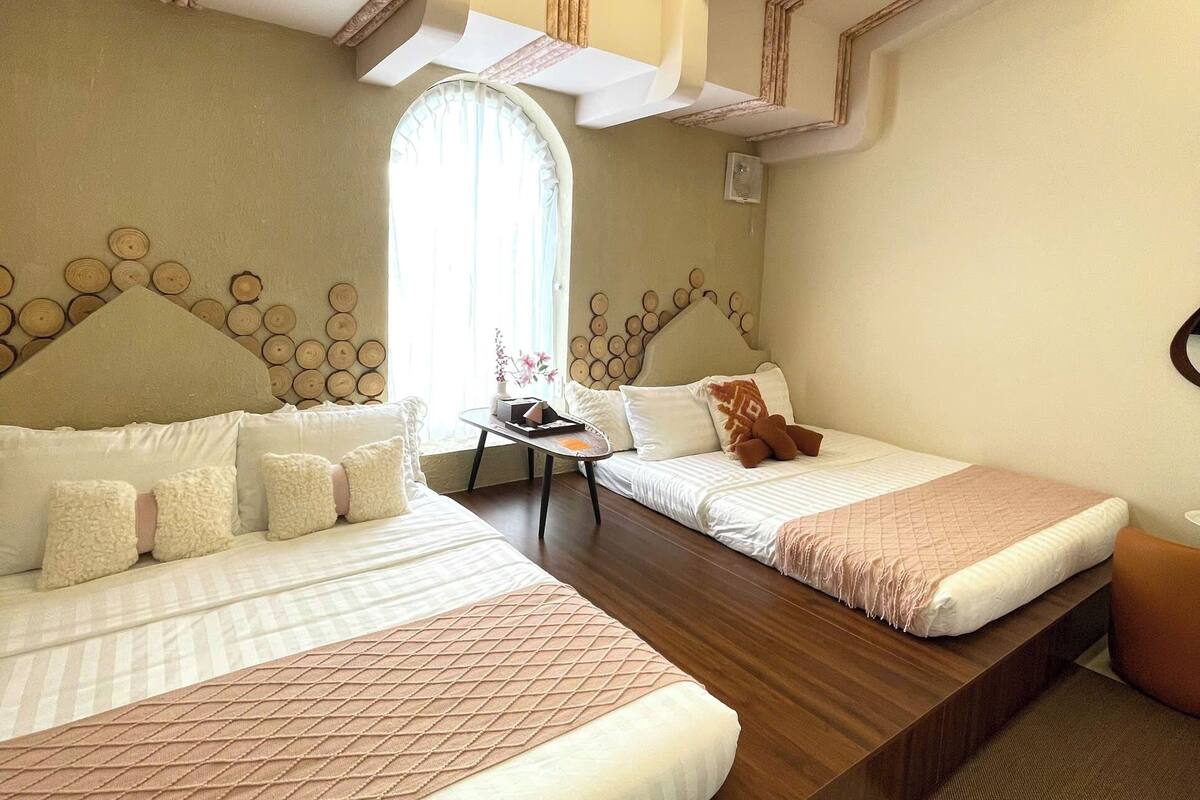 Family Room | Premium bedding, desk, iron/ironing board, WiFi (free)