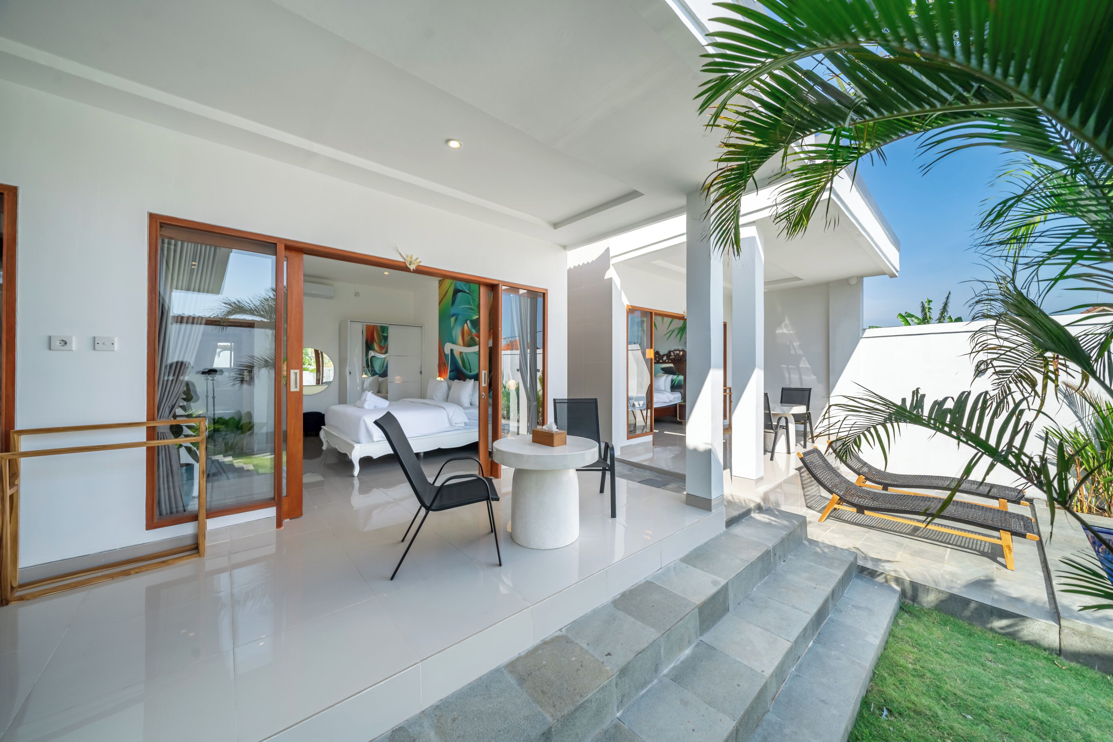 Luxury Villa, Pool View | Premium bedding, in-room safe, individually decorated
