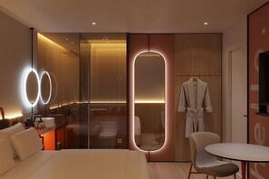 Kamar Double | Meja kerja dan Wi-Fi gratis