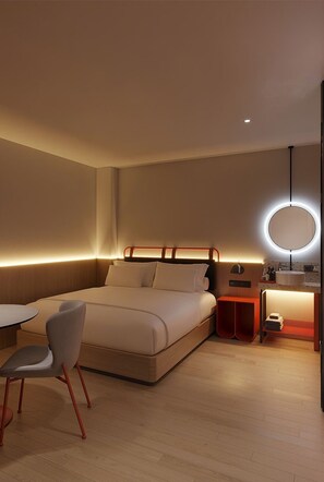 Doppelzimmer | Schreibtisch, kostenloses WLAN