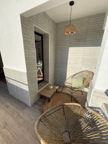 Bright apartment with terrace and views