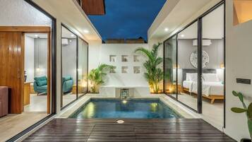 Vila Klasik, pemandangan kolam renang | Pemandangan dari kamar