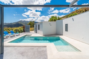 Pool - Cubo's La Brisa del Valle Rural House / Private pool / Air conditioning / BBQ / Free Wi-Fi (Alhaurín el Grande)