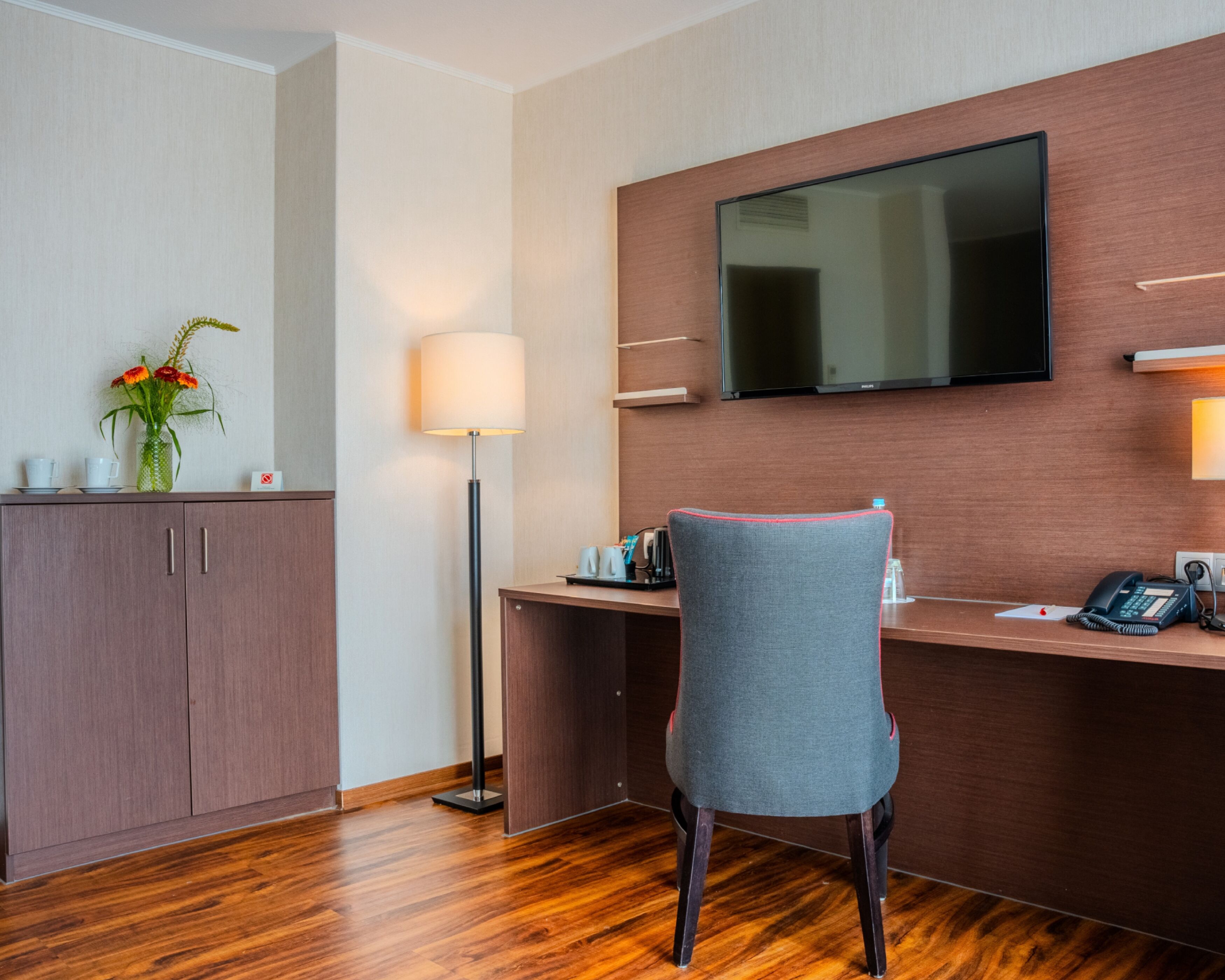 Studio Apartment | Tallelokero huoneessa, työpöytä, ilmainen Wi-Fi, vuodevaatteet