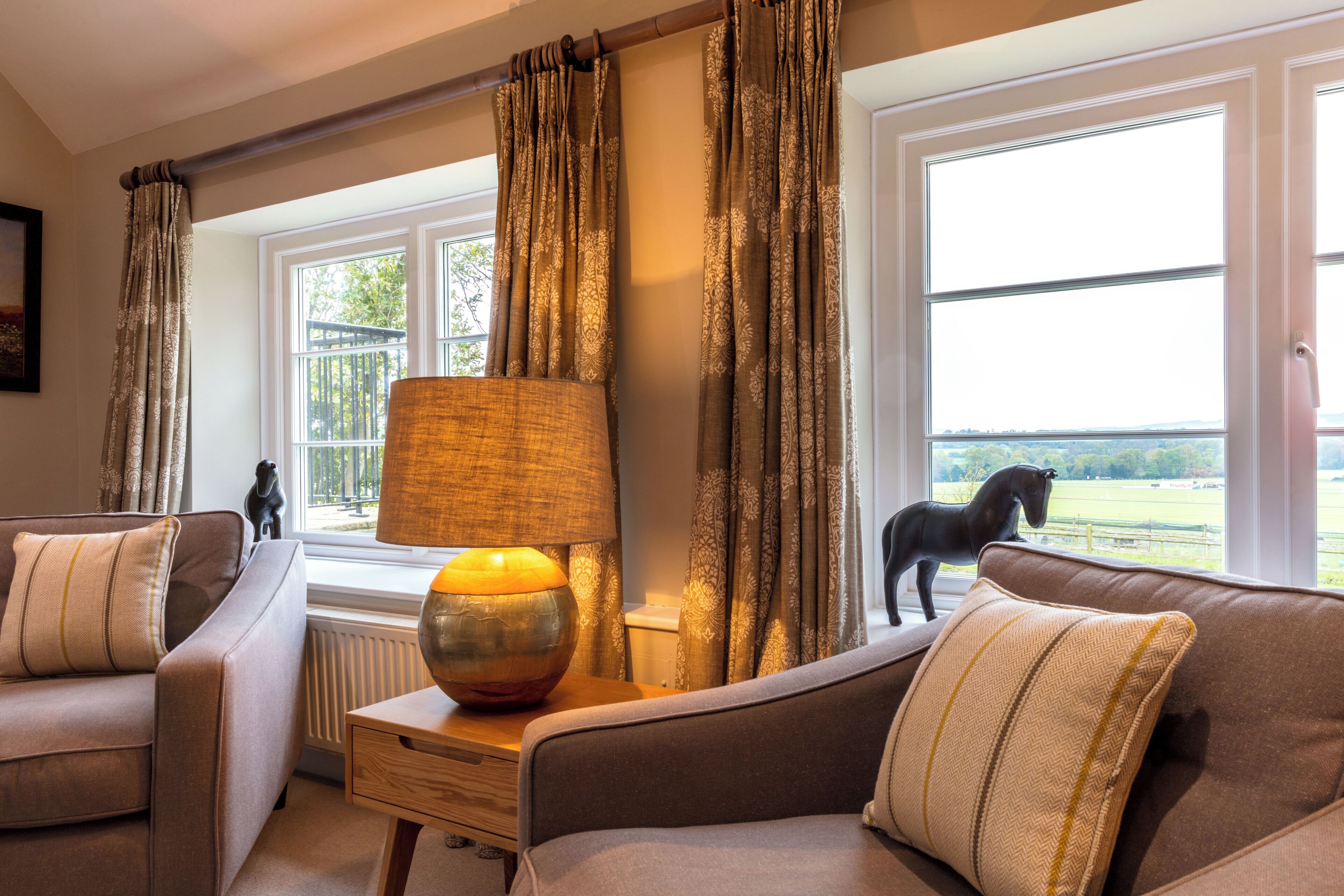 Deluxe Suite, Park View | Living area